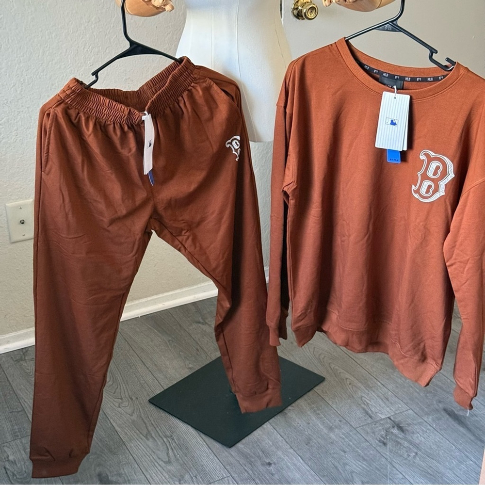 NWT MLB BOSTON RED SOX XL SET